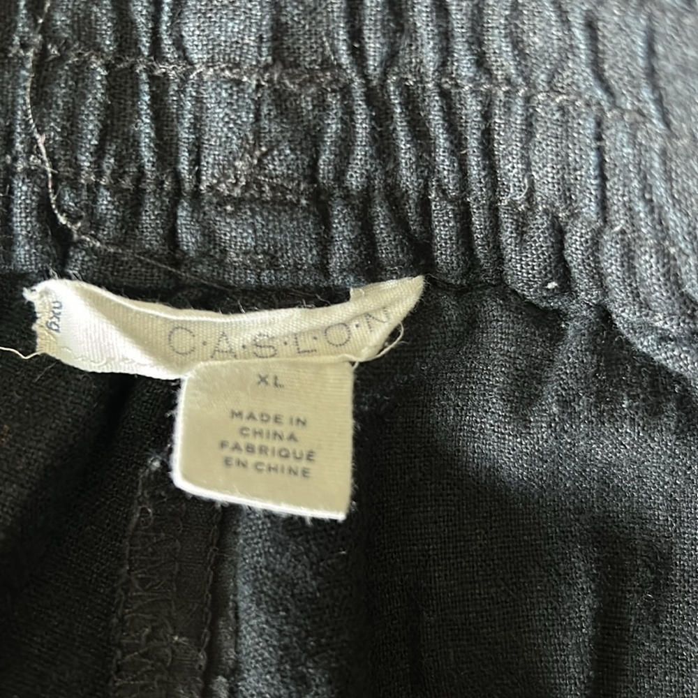 Caslon Draw String Linen Shorts - image 4